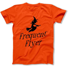 Load image into Gallery viewer, Frequent Flyer - T Shirt - FREQUENT_FLYER_-_men_-_orange