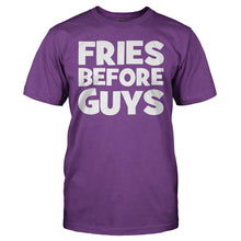 Load image into Gallery viewer, Fries Before Guys - T Shirt - FRIES_BEFORE_GUYS_-_Men_-_purple