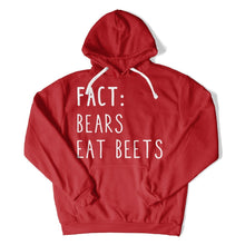 Load image into Gallery viewer, Fact: Bears Eat Beets - T Shirt - Fact_Bears_Eat_Beets_hoodie_red