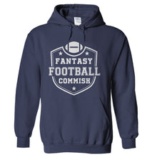 Load image into Gallery viewer, Fantasy Football Commish - T Shirt - Fantasy_Football_Commish_hoodie_navy