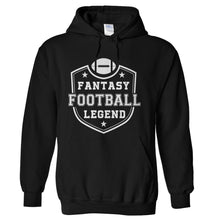 Load image into Gallery viewer, Fantasy Football Legend - T Shirt - Fantasy_Football_Legend_hoodie_black