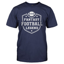 Load image into Gallery viewer, Fantasy Football Legend - T Shirt - Fantasy_Football_Legend_tshirt_navy