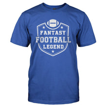 Load image into Gallery viewer, Fantasy Football Legend - T Shirt - Fantasy_Football_Legend_tshirt_royal