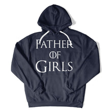 Load image into Gallery viewer, Father Of Girls - T Shirt - Father_Of_Girls_hoodie_navy