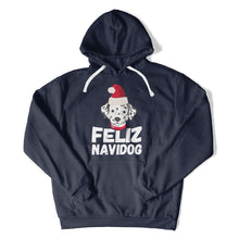 Load image into Gallery viewer, Felize Navidog - T Shirt - Felize_Navidog_hoodie_navy