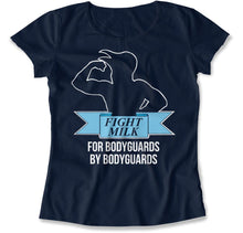 Load image into Gallery viewer, Fight Milk - T Shirt - Fight_Milk_women_navy