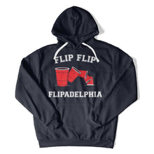 Load image into Gallery viewer, Flip Flip Flipadelphia - T Shirt - Flip_Flip_Flipadelphia_hoodie_navy