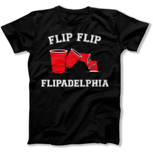Load image into Gallery viewer, Flip Flip Flipadelphia - T Shirt - Flip_Flip_Flipadelphia_men_black