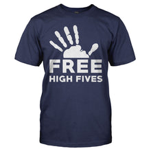 Load image into Gallery viewer, Free High Fives - T Shirt - Free_High_Fives_men_black