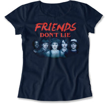 Load image into Gallery viewer, Friends Don't Lie - T Shirt - Friends_Don_t_Lie_women_navy