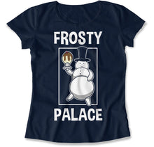 Load image into Gallery viewer, Frosty Palace - T Shirt - Frosty_Palace_women_navy