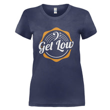 Load image into Gallery viewer, Get Low - T Shirt - GET_LOW_-_Ladies_-_Navyblue