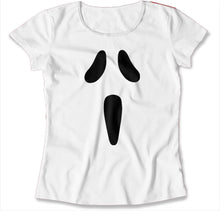 Load image into Gallery viewer, Ghost Face - T Shirt - GHOST_FACE_-_womens_-_white