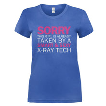 Load image into Gallery viewer, Girl Taken By X-Ray Tech - T Shirt - GIRL_TAKEN_BY_X-RAY_TECH_-_Ladies_-_royalblue