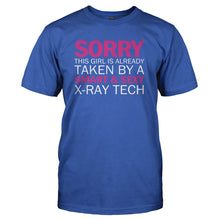 Load image into Gallery viewer, Girl Taken By X-Ray Tech - T Shirt - GIRL_TAKEN_BY_X-RAY_TECH_-_Men_-_royalblue