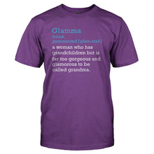 Load image into Gallery viewer, Glamma Definition - T Shirt - GLAMMA_DEFINITION_-_Men_-_Purple