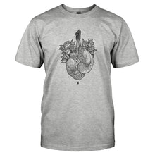 Load image into Gallery viewer, Gloves and Roses - T Shirt - GLOVES_AND_ROSES-_Men_-_Grey