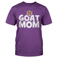 Load image into Gallery viewer, Goat Mom - T Shirt - GOAT_MOM_-_Men_-_purple