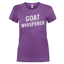 Load image into Gallery viewer, Goat Whisperer - T Shirt - GOAT_WHISPERER_-_Ladies_-_purple