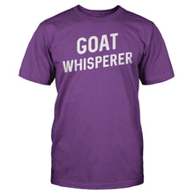 Load image into Gallery viewer, Goat Whisperer - T Shirt - GOAT_WHISPERER_-_Men_-_purple