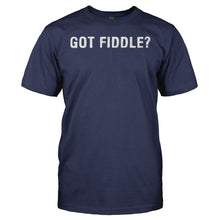 Load image into Gallery viewer, Got Fiddle? - T Shirt - GOT_FIDDLE_-_men_-_navyblue