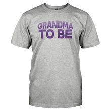 Load image into Gallery viewer, Grandma To Be - T Shirt - GRANDMA_TO_BE_-_Men_-_heathergrey