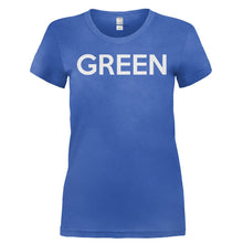 Load image into Gallery viewer, Green - T Shirt - GREEN-_Ladies_-_Royal
