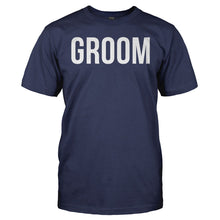Load image into Gallery viewer, Groom - T Shirt - GROOM_-_Men_-_navyblue