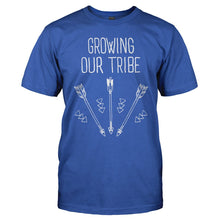 Load image into Gallery viewer, Growing Our Tribe - T Shirt - GROWING_OUR_TRIBE_-_Men_-_royalblue