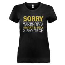 Load image into Gallery viewer, Guy Taken By X-Ray Tech - T Shirt - GUY_TAKEN_BY_X-RAY_TECH_-_Ladies_-_black