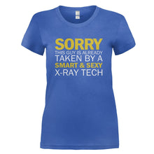 Load image into Gallery viewer, Guy Taken By X-Ray Tech - T Shirt - GUY_TAKEN_BY_X-RAY_TECH_-_Ladies_-_royalblue