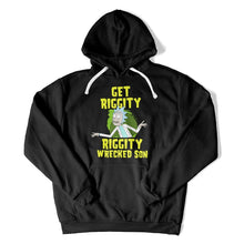 Load image into Gallery viewer, Get Riggity Riggity Wrecked Son - T Shirt - Get_Riggity_Riggity_Wrecked_Son_hoodie_black