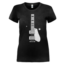 Load image into Gallery viewer, GR-Guitar - T Shirt - Gretch_Guitar_-_ladies_-_black
