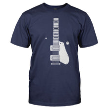 Load image into Gallery viewer, GR-Guitar - T Shirt - Gretch_Guitar_-_men_-_navy