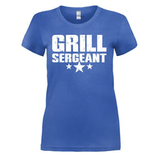 Load image into Gallery viewer, Grill Sergeant - T Shirt - Grill-Sergeant---ladies---Royal-Blue