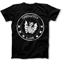 Load image into Gallery viewer, Gringotts Bank - T Shirt - Gringotts_Bank_men_black