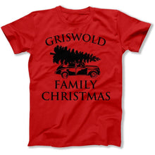 Load image into Gallery viewer, Griswold Family Christmas - T Shirt - Griswold_Family_Christmas_men_red