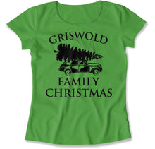 Load image into Gallery viewer, Griswold Family Christmas - T Shirt - Griswold_Family_Christmas_women_kelly