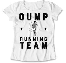 Load image into Gallery viewer, Gump Running Team - T Shirt - Gump_Running_Team_women_white