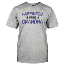 Load image into Gallery viewer, Happiness Is Being A Grandma - T Shirt - HAPPINESS_IS_BEING_A_GRANDMA_-_Men_-_heathergrey