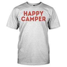Load image into Gallery viewer, Happy Camper - T Shirt - HAPPY_CAMPER_-_men_-_white