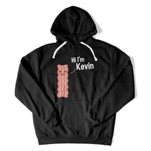 Load image into Gallery viewer, Hi I'm Kevin Bacon - T Shirt - HI_I_M_KEVIN_BACON_-_hoodie_-_black