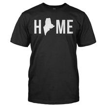Load image into Gallery viewer, Home State - Maine - T Shirt - HOME_STATE_-_MAINE_-_men_-_black