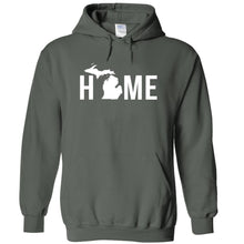 Load image into Gallery viewer, Home State - Michigan - T Shirt - HOME_STATE_-_MICHIGAN_-_hoodies_-_charcoal