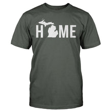 Load image into Gallery viewer, Home State - Michigan - T Shirt - HOME_STATE_-_MICHIGAN_-_men_-_charcoal