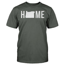 Load image into Gallery viewer, Home State - Oregon - T Shirt - HOME_STATE_-_OREGON_-_men_-_charcoal
