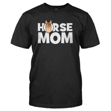 Load image into Gallery viewer, Horse Mom - T Shirt - HORSE_MOM_-_Men_-_black