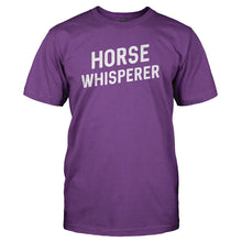 Load image into Gallery viewer, Horse Whisperer - T Shirt - HORSE_WHISPERER_-_Men_-_purple