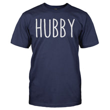 Load image into Gallery viewer, Hubby - T Shirt - HUBBY_-_Men_-_navyblue