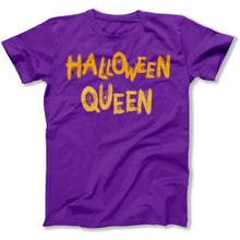 Load image into Gallery viewer, Halloween Queen - T Shirt - Halloween_Queen_men_purple